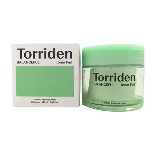 [405121] Torriden សំឡីជូតមុខបែតង Balanceful 60*180ml