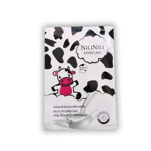 [405138] NiliNili-ម៉ាស់ផ្តល់សំណើមទឹកដោះគោ 30ml x10pcs