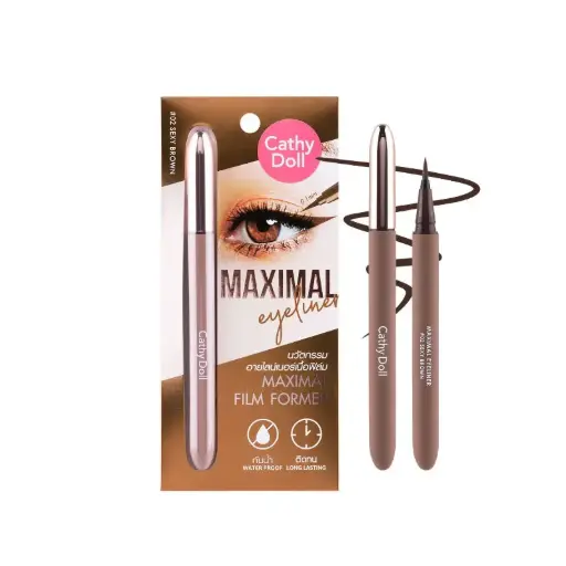 [407115] Cathy Doll គូរត្របកភ្នែកត្នោត  0.07g