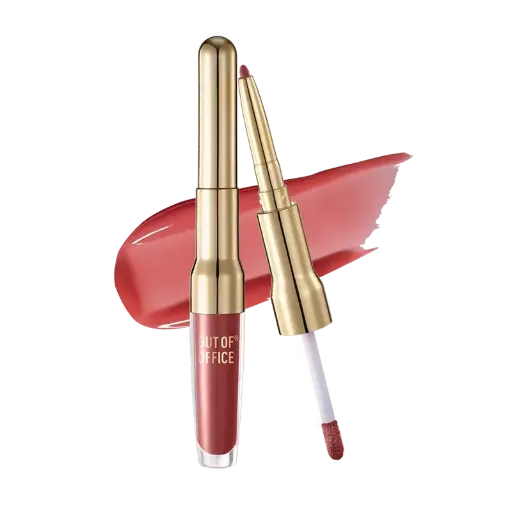 [407130] Keke Double Ended Essence Lip Gloss 04# 2.5g+0.2g