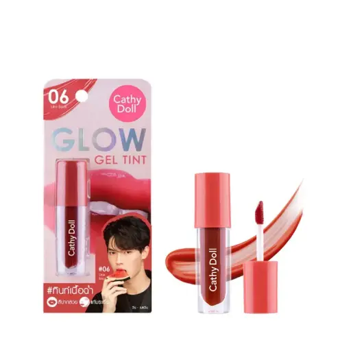 [407141] CathyDollក្រែមលាបមាត់ភ្លឺ #06 2.4g