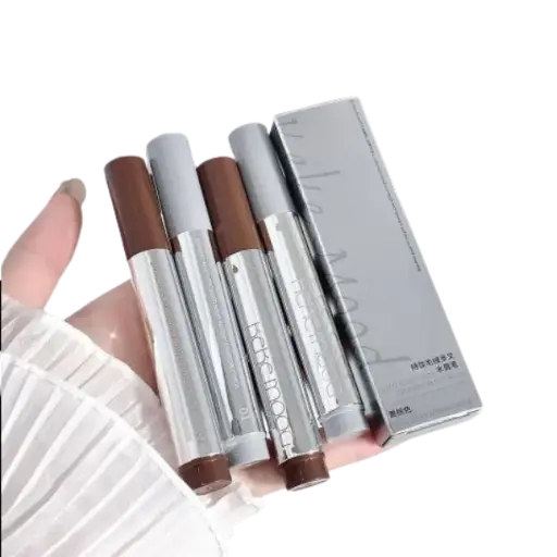 [407177] Keke Mood Multi-Fork Plush Eyebrow Pencil#Black 2.2g