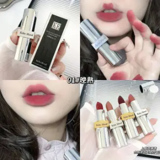 [407201] Keke Mood Velvet Fog Luxury Gold Mouth Red #01 3.5g