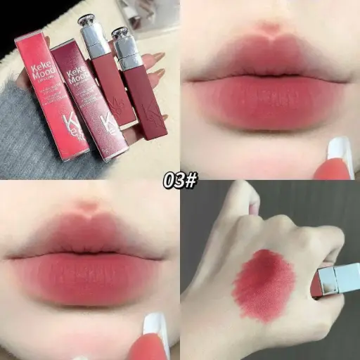 [407216] Keke Mood Youwu Matte Lip Gloss 3# 5g
