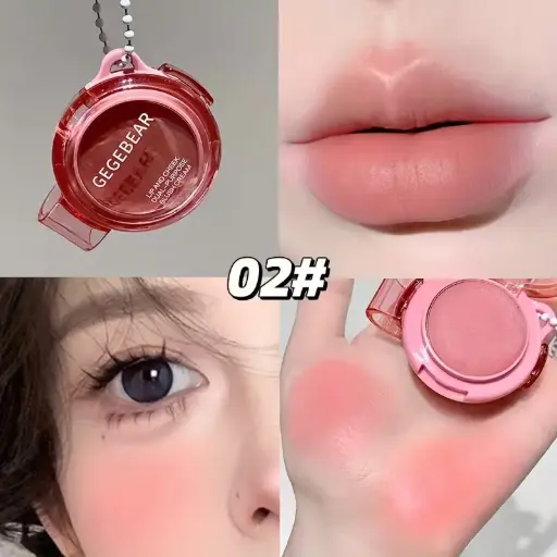 [407317] GegeBear Lip And Cheek Blush Cream #GX207-02 1.8g