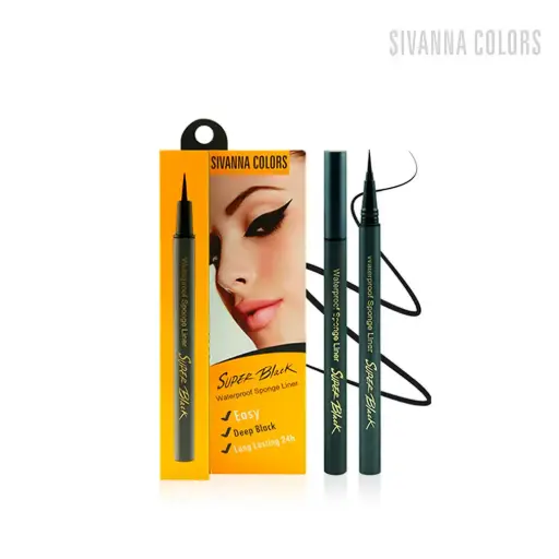 [407325] Sivanna Super Black Liner1.1g