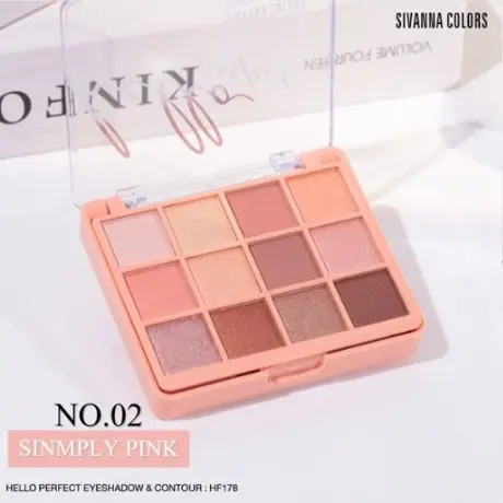 [407353] Sivanna Hello Eyeshadow&Contour#2