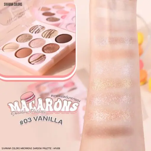 [407382] Sivanna Vanila Shadow Palette#03