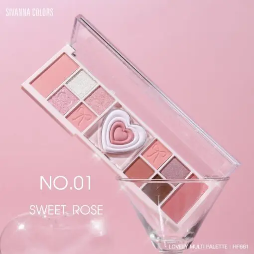 [407404] Sivanna Lovely Multi Palette#01