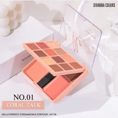 [407414] Sivanna Hello Eyeshadow&Contour#1