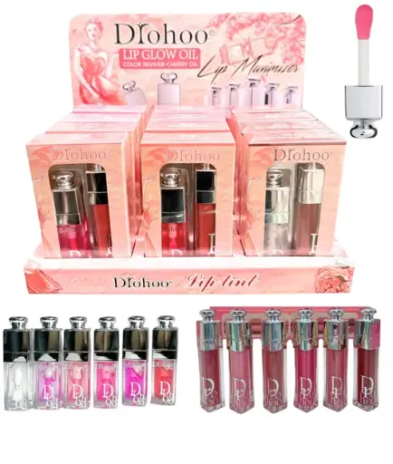 [407459] Drohoo Lip Wine Travel Collection 2pcs