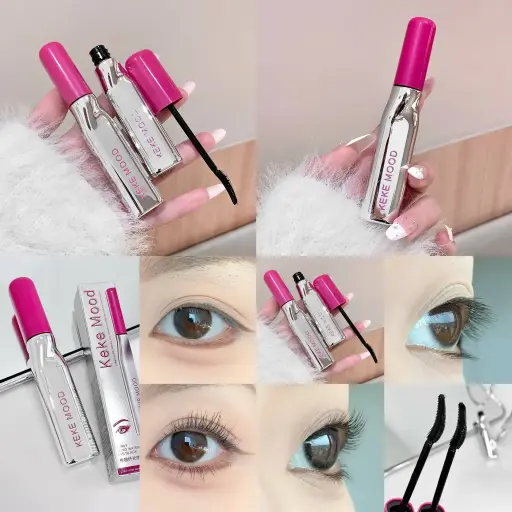 [407467] Keke Mood Curly Long Waterproof Eye Black #KK-04 6g