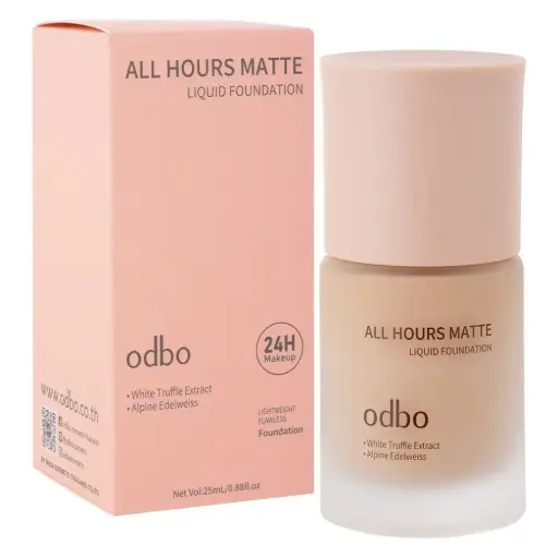 [407556] odbo All Hours Matte Liquid Foundation #03 25ml