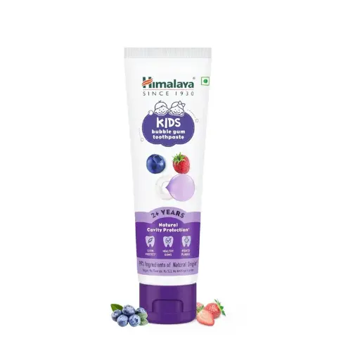 [408003] Himalaya Kid Bubble Gun Toothpaste 80g