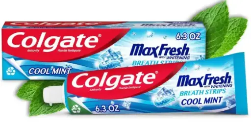 [408013] Colgate MaxFrest With Breath Strips 206g