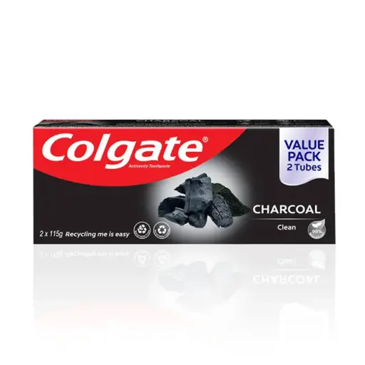 [408019] Colgate ផ្សំឡើងពីរូបមន្តធ្យូង 100g x2