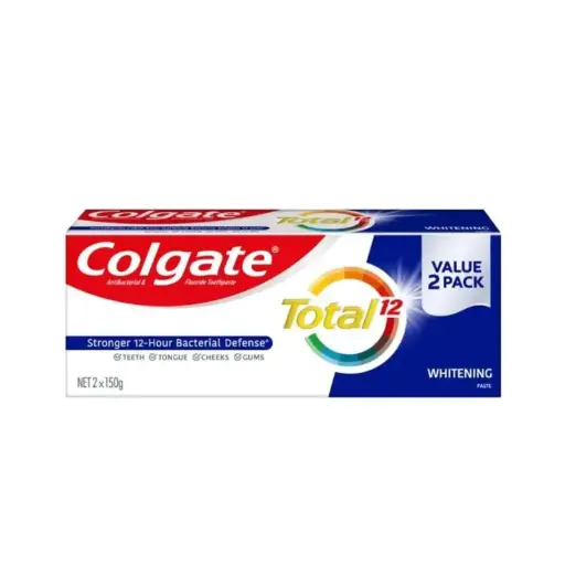 [408020] Colgate-ការពារក្លិនមាត់បាន ១២ម៉ោង 150g x2