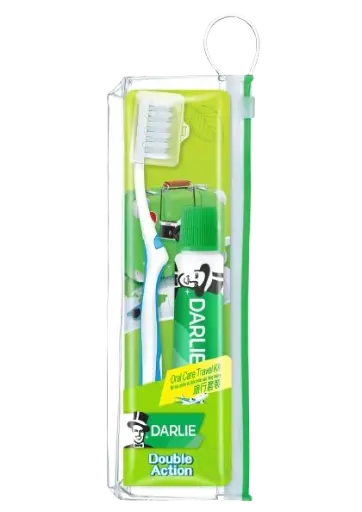 [408057] Darlie Double Action Toothpaste + Toothbrush 225g+T27