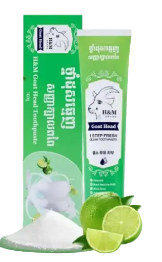 [408079] H&M Green Crystal Toothpaste 100g