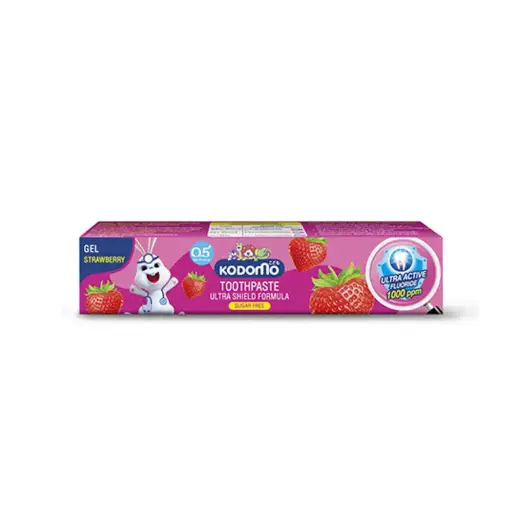 [408096] KODOMO-គ្មានជាតិស្ករក្លិនស្ត្របឺរី 40g