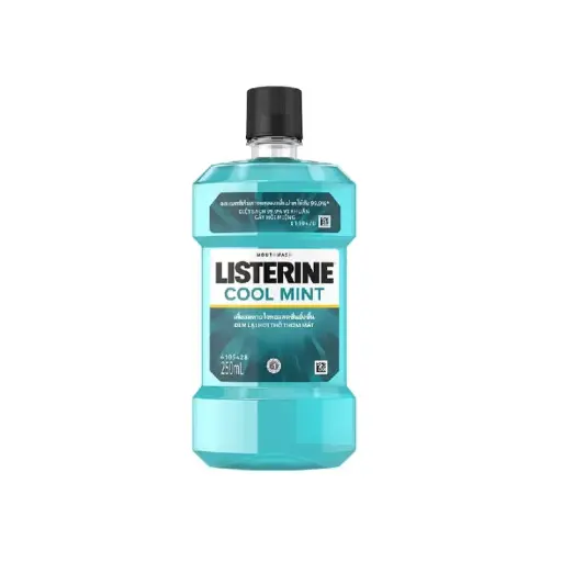 [408116] LISTERINE ទឹកខ្ពុលមាត់ Cool mint 250ml
