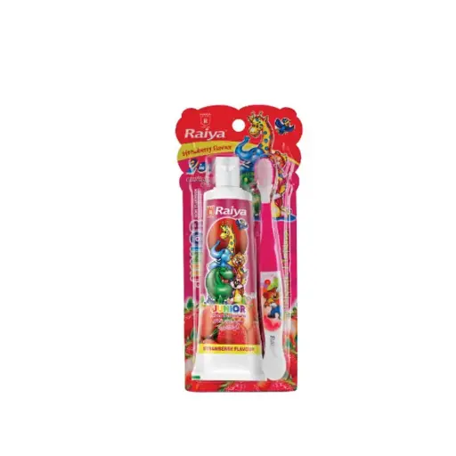 [408124] Raiya Junior-ឈុតសម្អាតធ្មេញសំរាប់កុមារ 75g