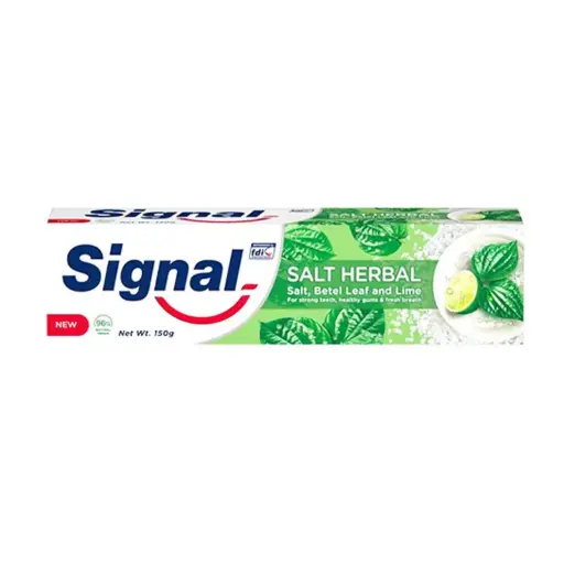 [408132] Signal-អំបិលរុក្ខជាតិធ្មេញរឹងមាំ 150g