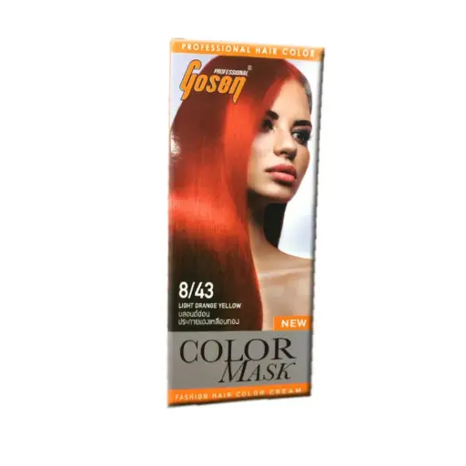[409014] Gosen-កូដពណ៏សក់ 8/43 (100ml)x2