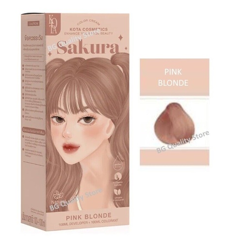 [409052] KOTA-តង់ដែងពណ៌ផ្កាឈូក 100ml x2