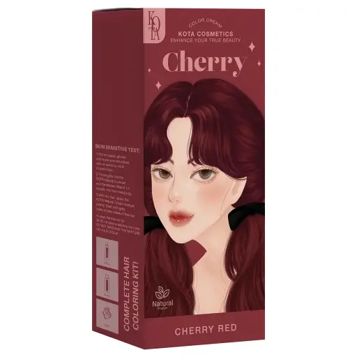 [409055] KOTA-ពណ៌ក្រហមត្នោត 100ml x2