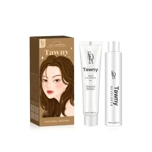 [409057] KOTA-ពណ៌ត្នោតធម្មជាតិ 100ml x2