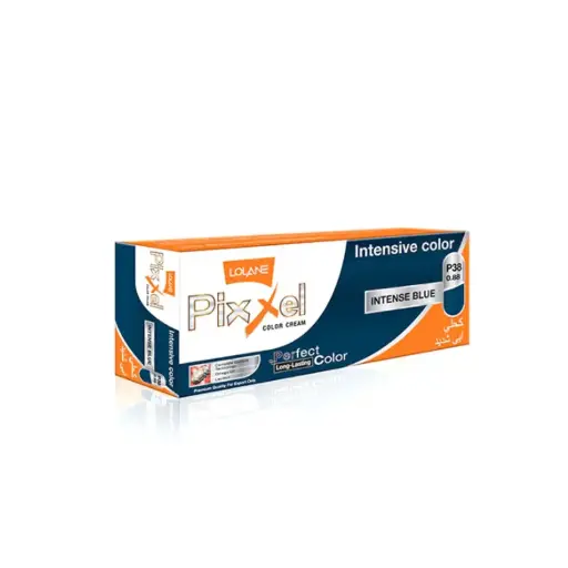 [409083] LOLANE-ថ្នាំលាបសក់ពណ៌ខៀវខ្លាំងP38 45g,50ml
