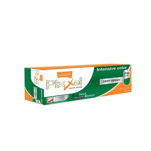 [409084] LOLANE-ថ្នាំលាបសក់ពណ៌បៃតងជ្រៅP33 45g,50ml