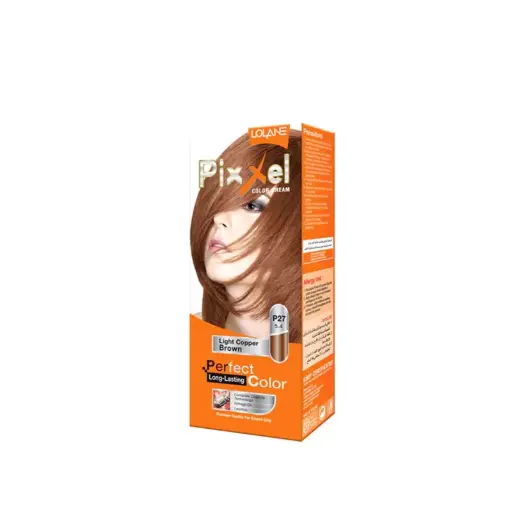 [409091] LOLANE-ស្ពាន់ស្រាលពណ៌ត្នោតP27 45g,50ml