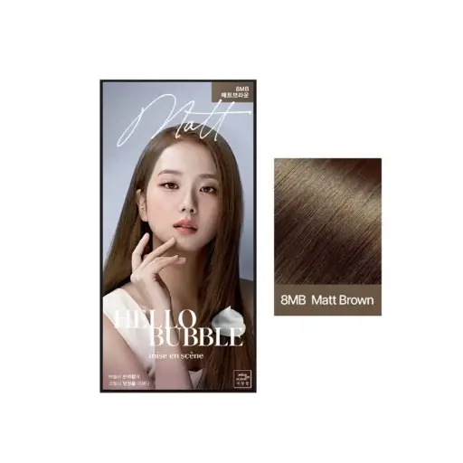 [409155] ថ្នាំលាបសក់ 8MB Matt Brown 60g