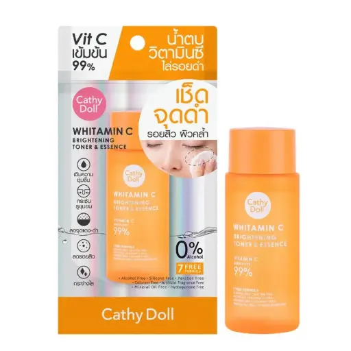 [410028] Cathy Doll-ទឹកជូតមុខវីតាមីនភ្លឺរលោង 50ml