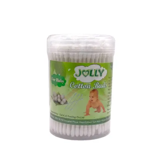 [410064] JOLLY-សំឡីសំអាតត្រចៀក 200pcs
