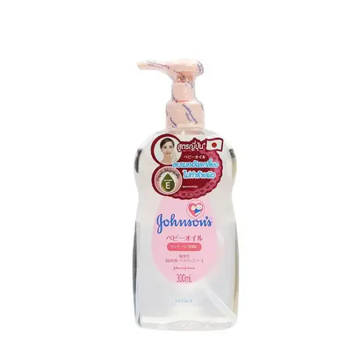 [410069] Johnson's-ប្រេងដែលមានវីតាមីនE 300ml x3