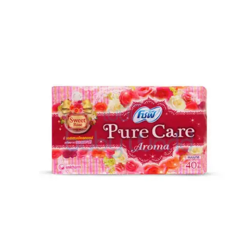 [410125] PureCare-សំឡីអនាម័យក្រអូប 40sheet