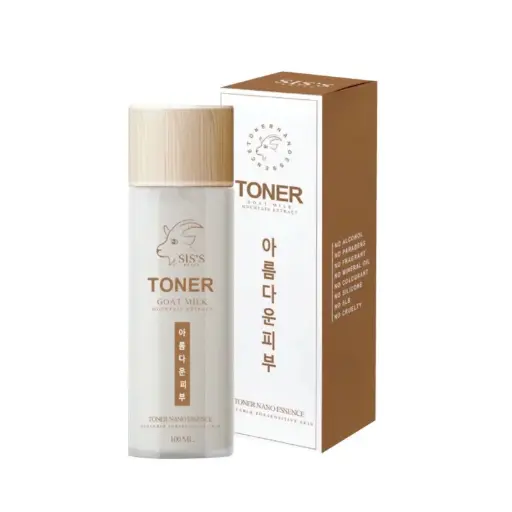 [410142] Sis's-ទឹកជូតមុខទឹកដោះពពែរ 100ml