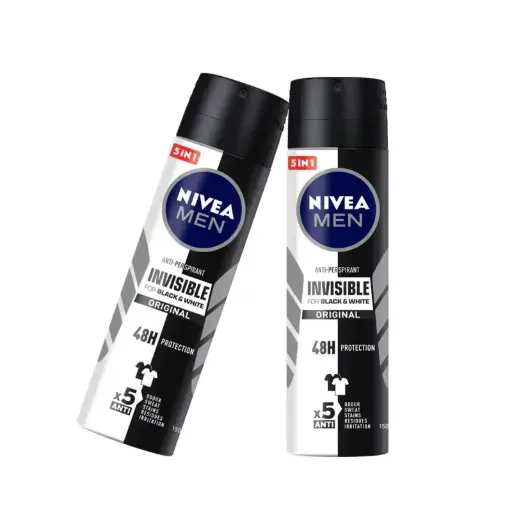 [411204] NIVEA-ស្រ្តេយ៏បាញ់ខ្លួនខ្មៅស 150ml