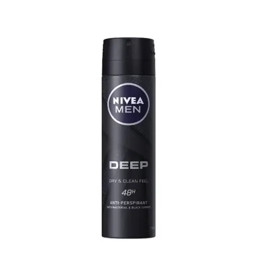 [411207] NIVEA-ស្រ្តេយ៏បាញ់ខ្លួនឈើខ្មៅ 150ml