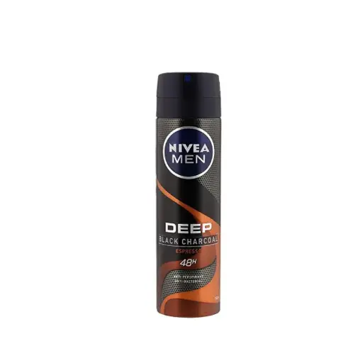 [411211] NIVEA-ស្រ្តេយ៏បាញ់ខ្លួនធ្យូងខ្មៅ 150ml