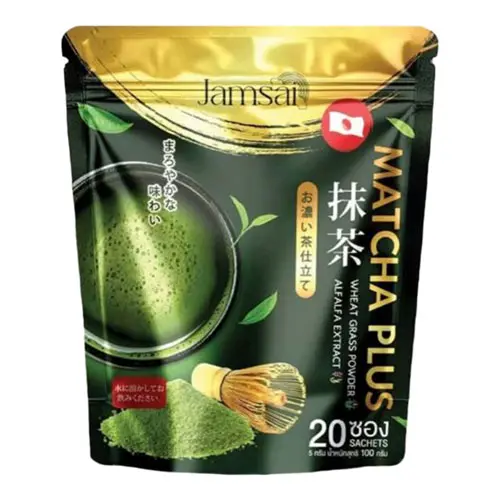 [413013] Jamsai Matcha Plus 100g*20pcs