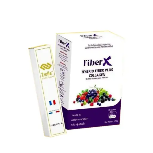 [413014] Fiber x-សរសៃfiber&កូឡាជែន 120g
