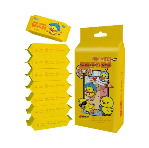 [414093] Mini Wipes ក្រដាសសើមរូបទា#0047 8pcs*8