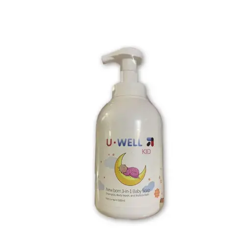 [414125] U-WELL-សាប៊ូដុសខ្លួនក្មេង 500ml