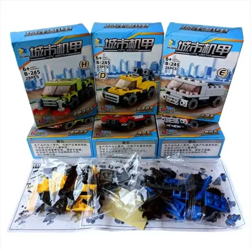 [414129] Zhi Hang-មនុស្សយន្តឡាន 16pcs
