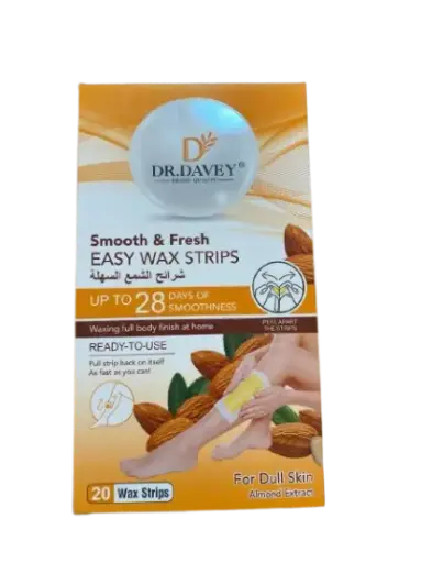 [400018] Dr.Davey Wax Strips Almond 20pcs